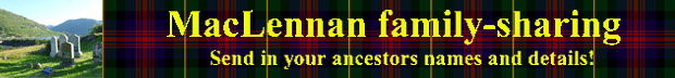McLennan Headstones at Clachan Duich burying ground, Kintail.